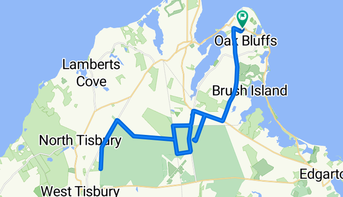 New York Ave, Oak Bluffs to New York Ave, Oak Bluffs