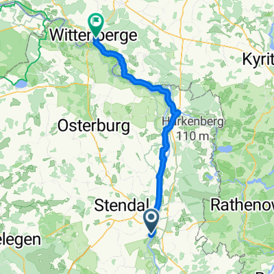 Lange Straße 47A nach Rathausstraße 75b
