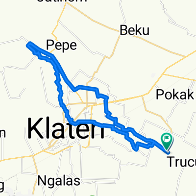Route to Jalan Ki Hajar Dewantara