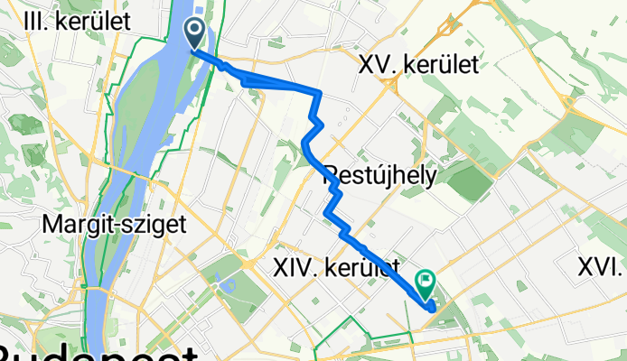 Népsziget út, Budapest - Vezér utca, Budapest