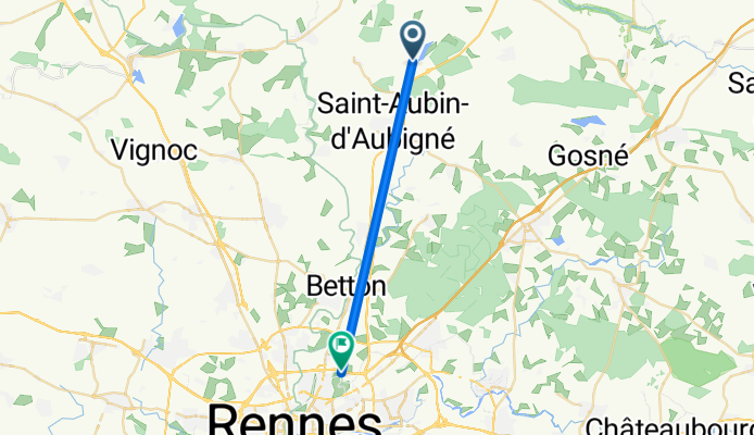 De Allée des Prunus à Les Bois