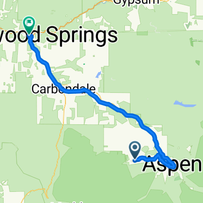 Brush Creek Trail, Snowmass Village to Two Rivers Trail, Glenwood Springs