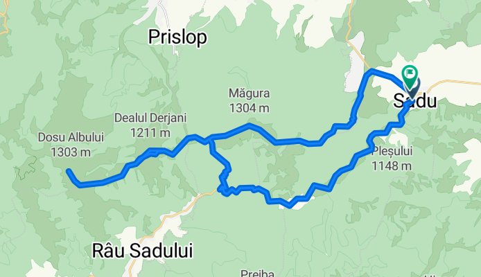 Route in Sadu