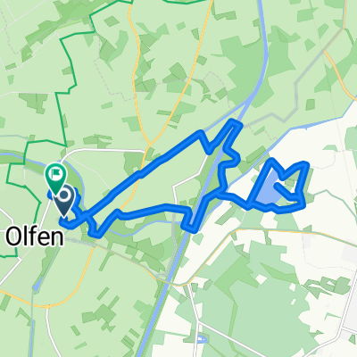 Route in Olfen