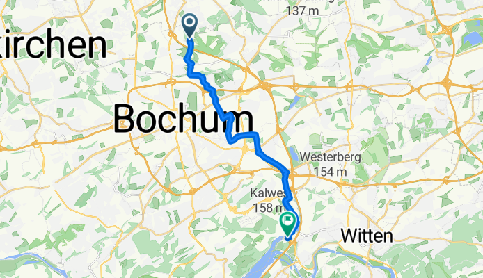 K17 nach Querenburger Straße