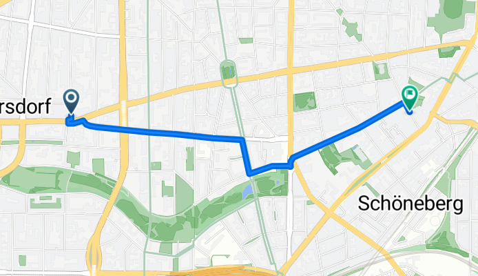 Nassauische Straße, Berlin nach Hauptstraße, Berlin