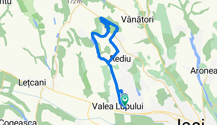 Valea Lupului-Tautesti-Marzesti-Rediu-Valea Lupului