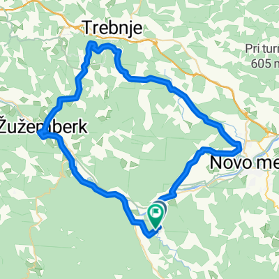 Route in Dolenjske Toplice 1