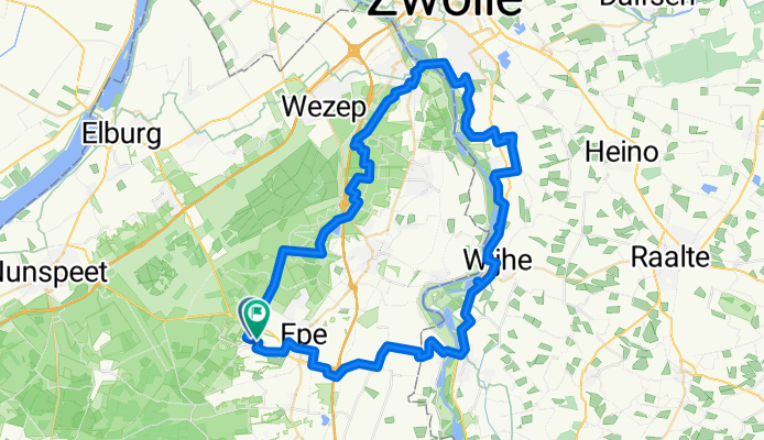 Rondje dag 2 Hattum -Olst-Epe