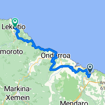 Calbeton Zumardia, Deba to BI-3338, Lekeitio