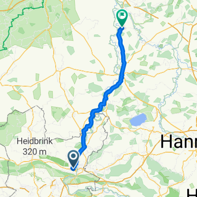 Von Minden bis Dörverden (1 Etappe)