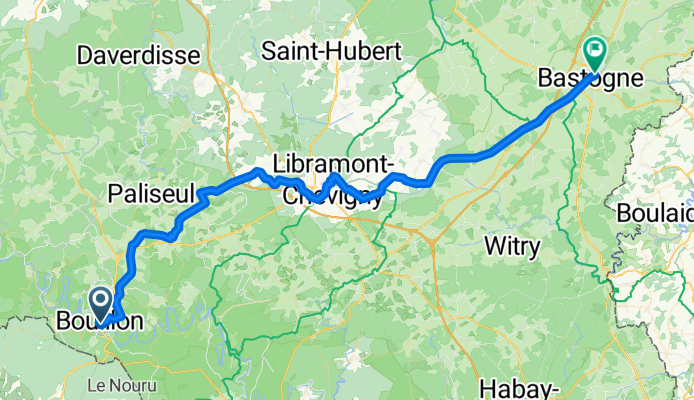 Bouillon - Bastogne