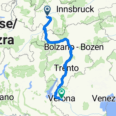 Route nach Verona