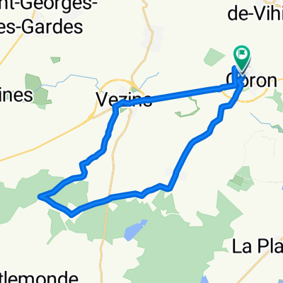 Rue de la Tigeole, Coron to Rue de la Tigeole, Coron