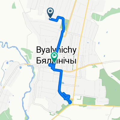 маршрут из улица Круглянская