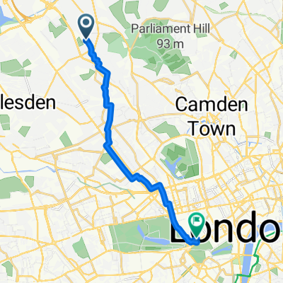 Carnation Court, London to Down Street, London