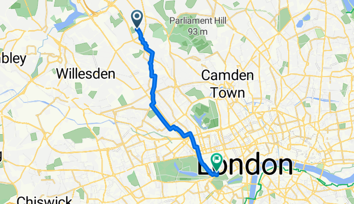 Carnation Court, London to Down Street, London