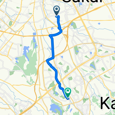 八田北町, 堺市へ城山台3丁目, 堺市