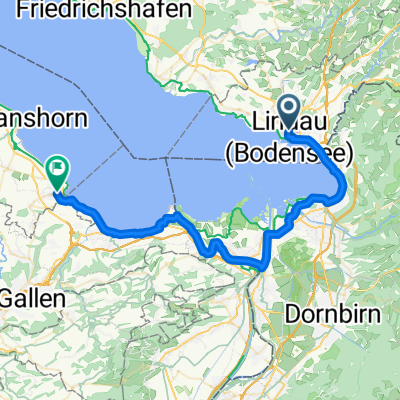 Ludwig-Kick-Straße, Lindau nach St Gallerstrasse, Arbon