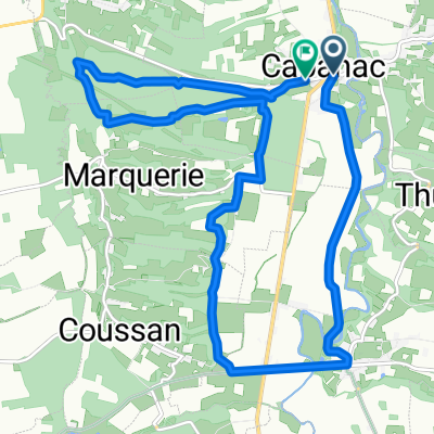 De Route du Pays des Coteaux à Route du Pays des Coteaux