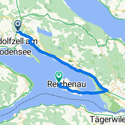 Kapellenweg, Radolfzell am Bodensee nach Zum Sandseele, Reichenau
