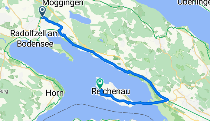 Kapellenweg, Radolfzell am Bodensee nach Zum Sandseele, Reichenau