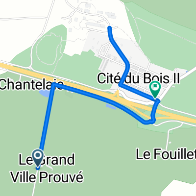 De Le Grand Villeprouve à Voie Parallèle