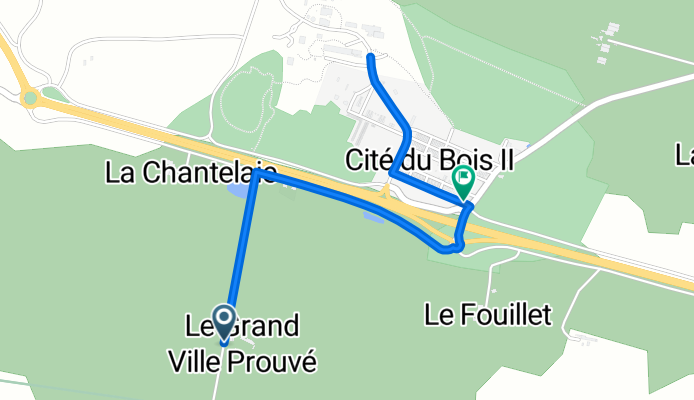 De Le Grand Villeprouve à Voie Parallèle