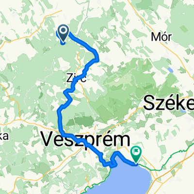 Vinye, Bakonyszentlászló - Balatoni út, Balatonkenese