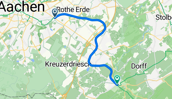 VB 1 - Aachen (D) - Kornelimünster (D) 11 km
