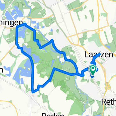 Ginsterweg, Laatzen nach Ginsterweg, Laatzen