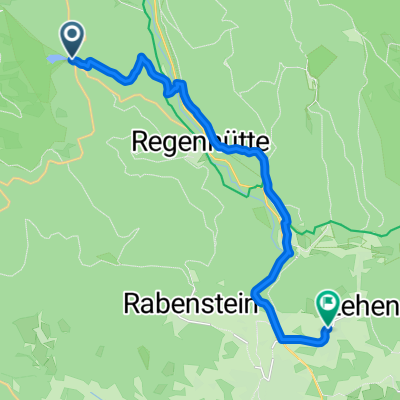 Graf Arbersee, Bayerisch Eisenstein nach Lehener Straße, Lindberg