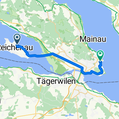 From Reichenau to Konstanz Staad