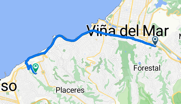 Ruta desde Álvarez