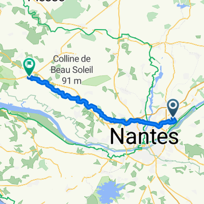 From Thouaré-sur-Loire to Savenay