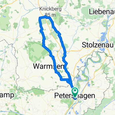 Petershagen, Rundfahrt Heide, Moor, Bauernland