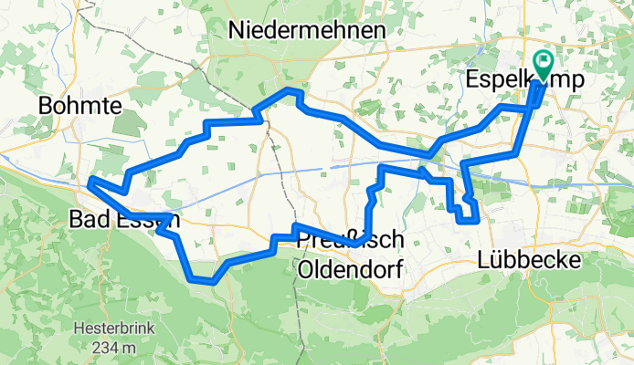 Espelkamp - Gutsherrenweg West - Bad Essen