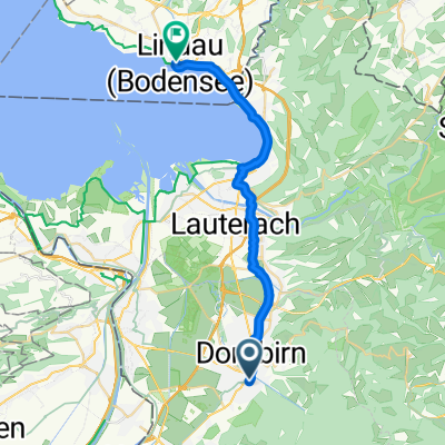 Route in Dornbirn