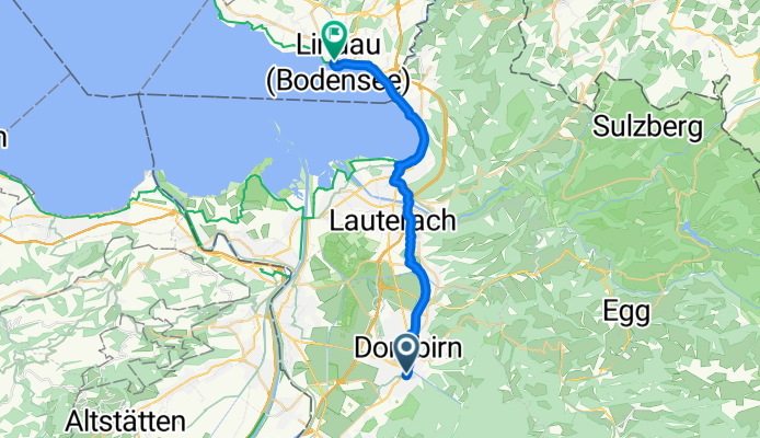 Route in Dornbirn