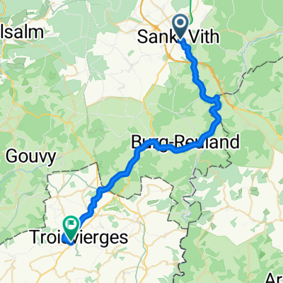 VB 5 - St Vith (B) - Troisvierges (LUX) 33 km