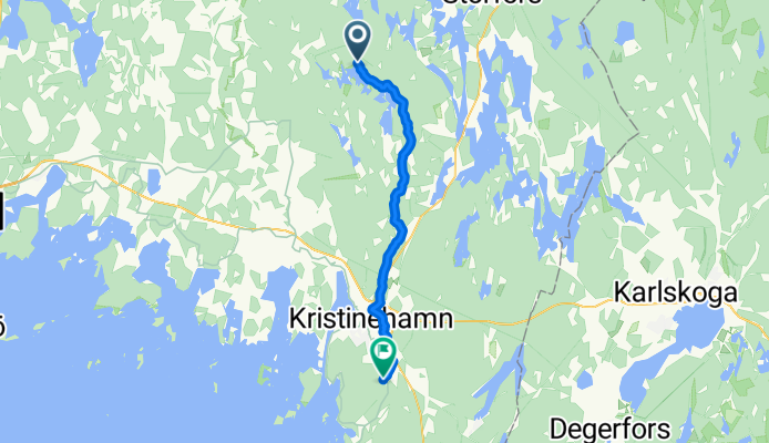 Route in Kristinehamn