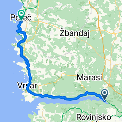 From Kanfanar to Porec