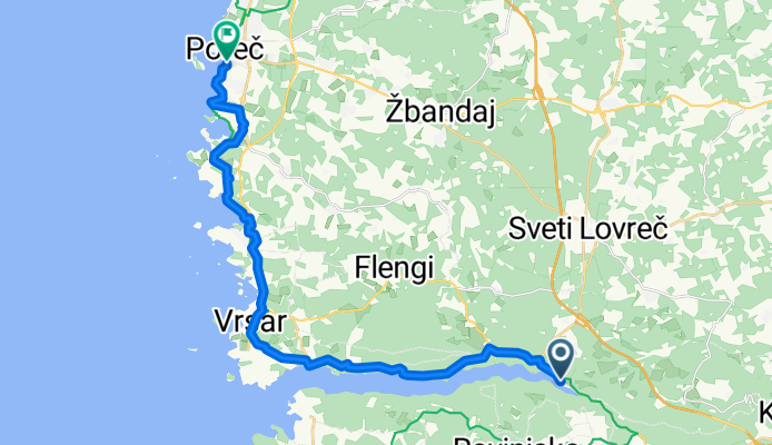 From Kanfanar to Porec