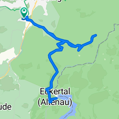 Eckertalsperre und Luchsgehege