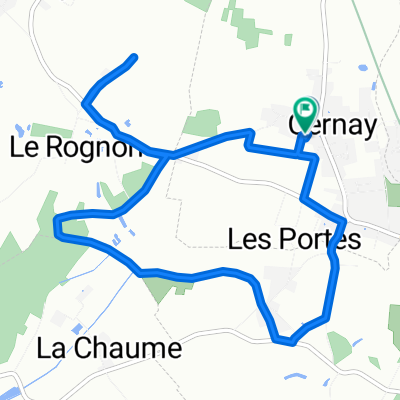 De Chemin des Coutures à Chemin des Coutures 1er tour