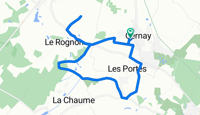 De Chemin des Coutures à Chemin des Coutures 1er tour