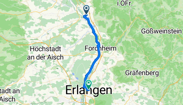 Annastraße nach Schloßplatz