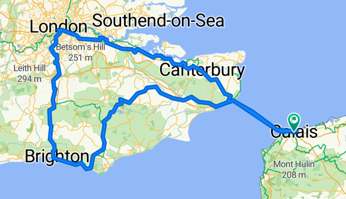 Calais - London - Calais