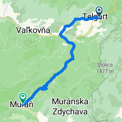 Telgárt do Muráň