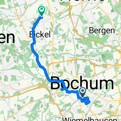 Oskar-Hoffmann-Straße, Bochum nach Bobenfeld, Herne